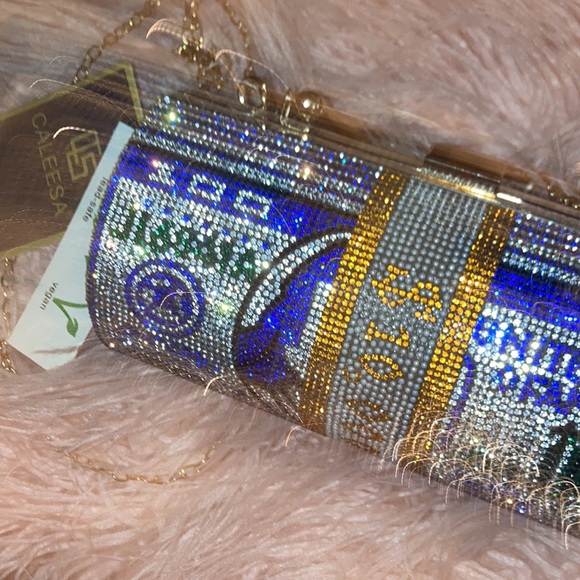 Blue BLING bag 😍😍😍✨✨✨ - Picture 2 of 3